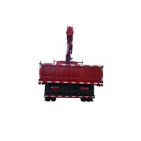 Camion-grue de construction pour le levage de matériaux de construction, la décoration de villas et les projets résidentiels haut de gamme