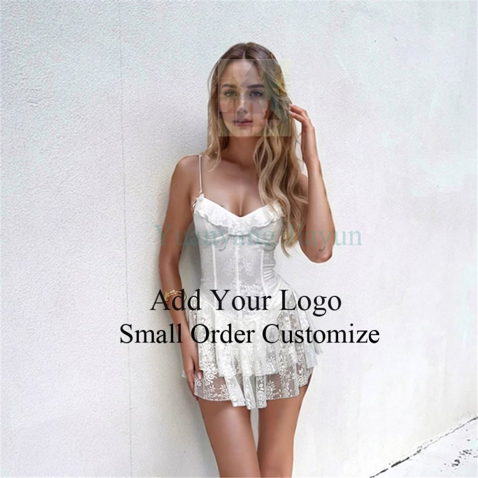 chinese dress ladies Love Lace Sheer Mini Lingerie Dress