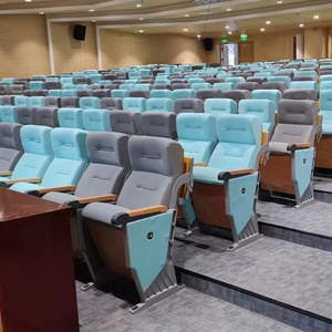 Стул для аудитории со спинкой складной коврик для письма, место для лекционного зала для школы, конференции, для университета - Product Image 1