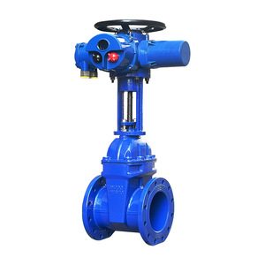 Válvula de Compuerta Eléctrica con Sello Suave DN50 a DN500, Accionamiento Eléctrico, Bridada, para Control de Flujo de Agua y Drenaje - Product Image 5