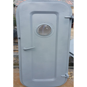 Porte industrielle en acier CB751-68, fonctionnement manuel, surface finie, design industriel - Product Image 5