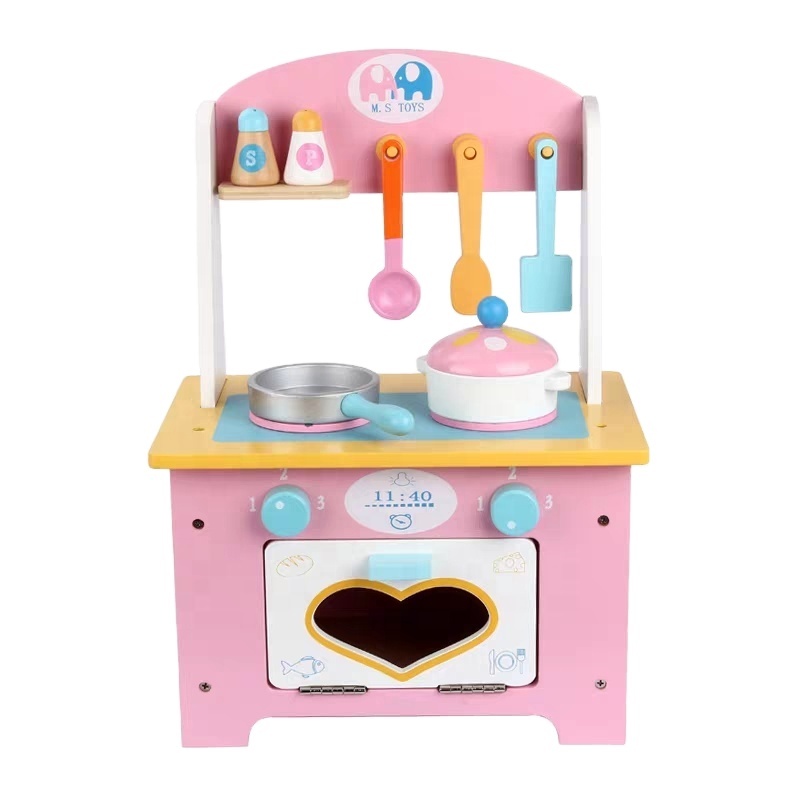 Role playing pink Big Cooking Baby