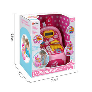 FiveStar Kids Electronic Cash Register Toy Plastic Money Banking y ATM Piggy Bank Role Pretend Play Toys para niños - Product Image 6