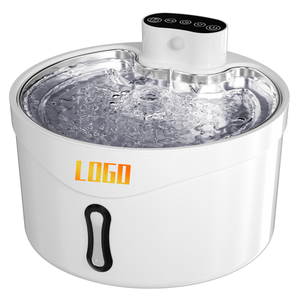 نافورة شرب للقطط بسعة 2.6 لتر/87 أونصة مع مستشعر للحركة، موزعات مياه أوتوماتيكية لاسلكية للقطط - Product Image 2