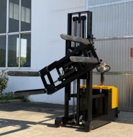 Gerbeur électrique personnalisé Huize 500 kg avec pince rotative à 360° et batterie au plomb-acide