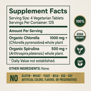 Yüksek kalite OEM özel etiket chlolabel <span class=keywords><strong>Spirulina</strong></span> tabletler/toz/kapsül toplu - Product Image 4