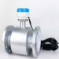 Débitmètre électronique intelligent pour eaux usées, RS485, DN50, 2 pouces, débitmètre électromagnétique pour l'industrie, prix abordable