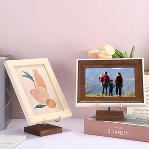 Supporto per <span class=keywords><strong>cavalletto</strong></span> con supporto per <span class=keywords><strong>cavalletto</strong></span> regolabile in metallo con Base in legno piccolo supporto decorativo in cristallo minerale espositore da parete - Product Image 5