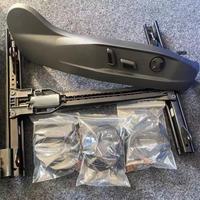 Kit complet de conversion de siège électrique pour VW, avec support de moteur de siège, faisceau de câblage et ensemble de boutons de commande