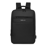 Mochila para Portátil Unisex 2026, Grande, Impermeable, de Nailon, con Puerto USB, Panel Personalizado, Bolsa de Negocios para Hombre