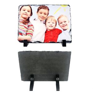 Heart Shape Sublimation Limestone Slate Photo <b>Frame</b> Blank for Personalized Decorative Gift - Product Image 1