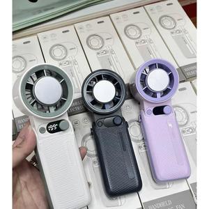 พัดลมพกพาแบบมินิ USB รุ่นใหม่ ปี 2025 รุ่น A228 พัดลมมือถือแบบพับได้ ลมแรง แบตเตอรี่ใช้งานได้นานพิเศษ ดีไซน์แบบคล้องคอ - Product Image 1