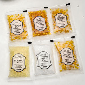 Gránulos de Cera para Sellar, Bolsa de 100 Piezas, Transparentes, Amarillos y Blancos, para Decoración de Diarios, Manualidades y Arte - Product Image 4