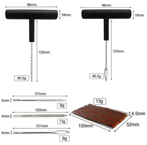 Herramientas de Reparación Automotriz, <span class=keywords><strong>Kit</strong></span> de Reparación de Neumáticos de Emergencia para Bicicletas Eléctricas, Motocicletas, Neumáticos de Vacío para SUV - Product Image 4