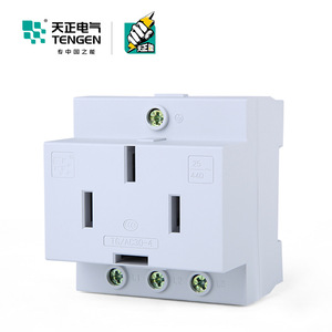 Tengen TG/AC30-4 25A 380V Enchufe Modular de Cuatro Orificios, Tipo de Distribución Trifásico de Cuatro Cables, Totalmente en Cobre - Product Image 1