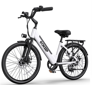 Bicicleta Eléctrica Plegable de 7 Velocidades con Neumáticos 20*3, Batería de Litio de 52V 10Ah, Motor sin Escobillas, Frenos de Disco Dobles, para Ocio Urbano - Product Image 4