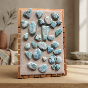 Accesorios de Alta Calidad para la Fabricación de Joyería Marca Kove, Piedras Naturales Azules Mixtas Grandes, Cabujón de Forma Libre, Venta al Por Mayor - Product Image 3