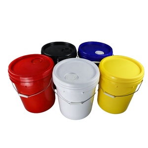 High quality hot sale popular promotional Various sizes 20 liter plastic paint bucket