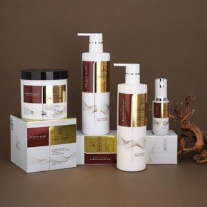 Traitement capillaire 2-en-1 premium sans formaldéhyde à la kératine et aux acides aminés pour la réparation des cheveux blonds abîmés - Product Image 4