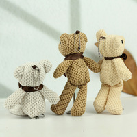 Lindo oso de peluche de piña oso de peluche llavero Animal de peluche juguetes de peluche Día de San Valentín boda regalo de Navidad