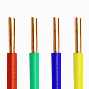 Prix au mètre : <span class=keywords><strong>Fil</strong></span>/câble en cuivre monobrin massif ----- Isolation en PVC pur, utilisation souterraine, 300/500V - Product Image 6