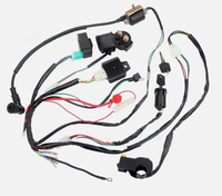 GOOFIT Nouveau Kit de Reconditionnement d'Allumage avec Faisceau de Câblage, CDI et Bougie pour VTT/Quad/Buggy/Kart 50-125cc