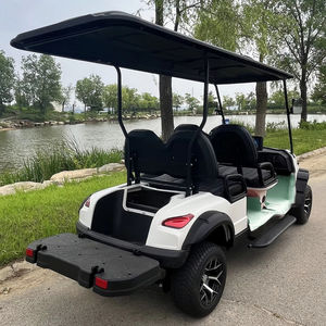 Voiturette de golf électrique personnalisée 6 places, véhicule d'ambulance EV tout-terrain, véhicule de patrouille et de réception, buggy de golf pour routes non publiques - Product Image 2