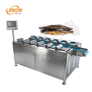 Balance <span class=keywords><strong>de</strong></span> pesage pour fruits <span class=keywords><strong>de</strong></span> <span class=keywords><strong>mer</strong></span>, poissons, viandes et produits <span class=keywords><strong>en</strong></span> bande transporteuse - Product Image 1