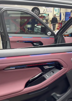Pour Range Rover Evoque 2020-2024 : Éclairage d'ambiance dynamique et coloré, panneau LED décoratif pour l'intérieur de la voiture, accessoires de mise à niveau