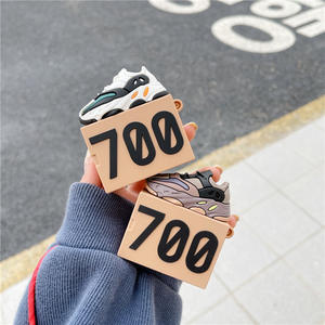 Sneakerhead yzy 700 wave runner boîte à chaussures design étui pour <span class=keywords><strong>airpods</strong></span> 1 2 pro - Product Image 1
