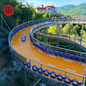 Glissade de montagne, montagnes russes, traîneau, manèges sur rail, montagnes russes sans moteur, <span class=keywords><strong>luge</strong></span>, chariots pour sites panoramiques, forêt, montagne - Product Image 2