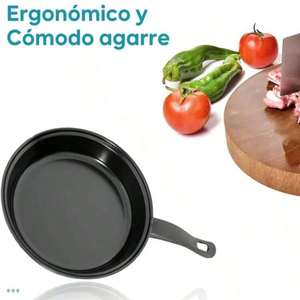 13 Piece Nonstick Kitchenware Set Induction Pots and Spoons Kit Black Frying Pan & Milk Pot for Family Dinner & Camping - Product Image 2
