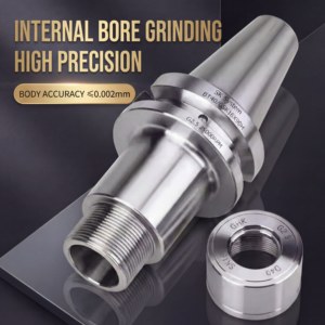Porte-pinces HSK Huadi haute précision 20CrMnTi BT30/BT40/BT50, précision de 0,005 mm, équilibrage dynamique G2.5 pour CNC - Product Image 2