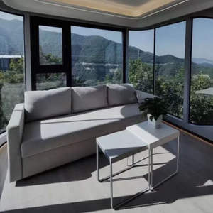 Beweegbare Platte Verpakkingsframe Containerhuis 40 Voet 20-voet Mobiele Stalen Structuur Voor Appartement Park Winkelcentrum Binnenplaats - Product Image 6