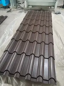 Folhas de teto galvanizadas do fabricante