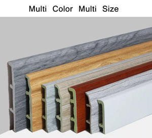 Rodapié de base de panel de pared de PVC moderno para hotel para decoración de esquinas y pisos de vinilo - Product Image 5