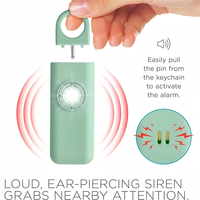 Alarme de Panique d'Urgence SOS Bluetooth avec GPS, pour Auto-Défense et Appel d'Urgence Personnel