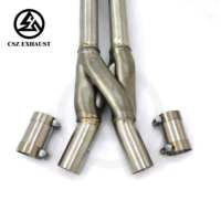Système d'échappement de haute qualité CSZ SS304 pour BMW S58 M2 G87 M3 G80 M4 G82 3.0T, collecteur intermédiaire à longueur égale avec tuyau en Z, imprimé en 3D