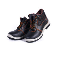 Chaussures de sécurité en cuir véritable pour hommes, pantoufles de bureau confortables, personnalisées, respirantes, à la mode, semelle en pu