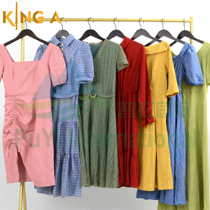 Vestidos informales de Grado uno, ropa de vestir usada, pacas de ropa usada, código <span class=keywords><strong>Bea</strong></span>, Fardo De Roupas, Usadas De Primeira Qualidade Femmes - Product Image 4