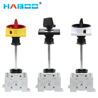 Interrupteur-sectionneur isolateur 3 pôles AC/DC HBDL80 16/20/32/40/63A/80A/100A IP66 Montage sur porte 690V