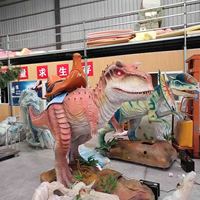 Manège de dinosaures animatroniques de dessin animé pour parc d'attractions pour enfants à vendre