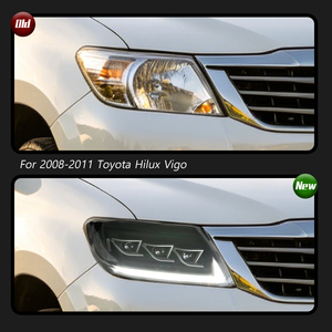 Conjunto de Faros Delanteros TYPY para Toyota Hilux 2008-2011: Kit de Conversión de Señal de Giro Secuencial LED VIGO - Product Image 3
