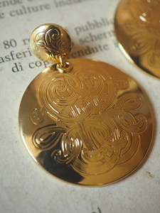 Boucles d'oreilles pour femme <span class=keywords><strong>Gas</strong></span> Bijous Doudou Bendou, style identique, luxe léger, haute élégance, motif serpent sculpté doré exagéré - Product Image 3