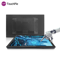 Monitor Táctil Industrial DC12V/24V de 12.4/15/17/21.5/23.6 Pulgadas, Panel PC con Sistema Operativo Ubuntu o Debian, WIFI, RS232, RJ45, RS485, 4G para HMI