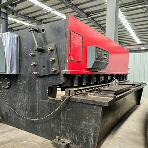 Used Hydraulic Swing Beam Shearing Machine QC12Y 6×3200 Second Hand Sheet Metal Cutting Guillotine Shear In Stock - Product Image 4