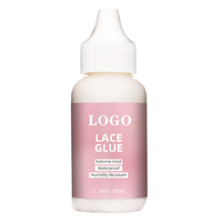 Logo personnalisé Perruque Colle Dentelle Colle Imperméable Forte Tenue Sans Private Label Dentelle Colle Dentelle Teinte Mousse Spray Stick