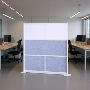 Panneau de séparation autoportant pour bureau, 70 x 70 pouces, pour poste de travail, cloison modulaire - Product Image 2