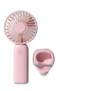 <b>Mini</b> Handheld Desk Fan D18 USB Portable <b>Cooler</b> For Outdoor Use With Phone Holder 3 Colors Available - Product Image 5