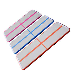 Tapis de gymnastique gonflable avec logo personnalisé pour piste d'air de gymnastique pour enfants tapis de culbutage de 8 pouces d'épaisseur <span class=keywords><strong>airtrack</strong></span> - Product Image 5